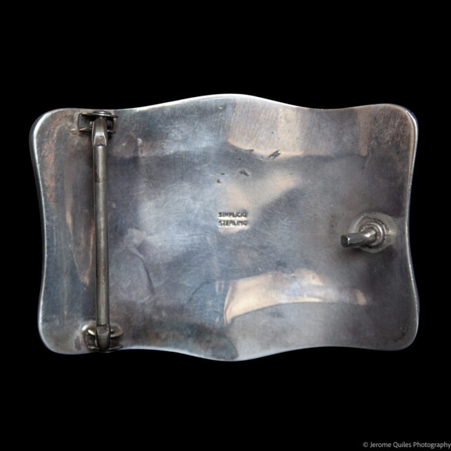 Mike Simplicio Turquoise Belt Buckle - Image 3
