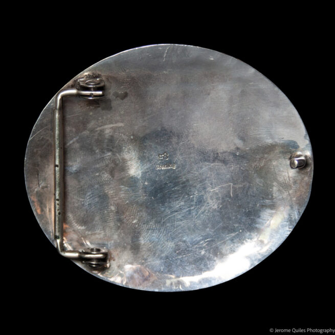 Navajo Bear Claw Belt Buckle - Image 4