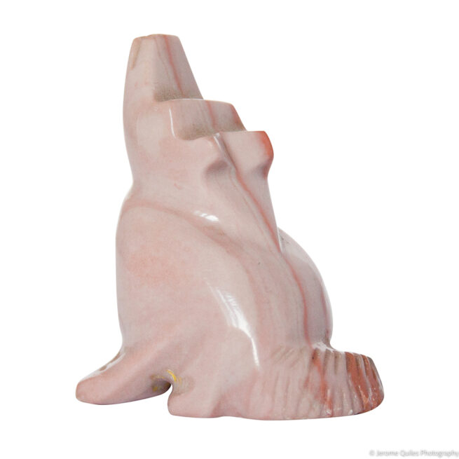 Sculpture Zuni Coyote Rose – Image 4