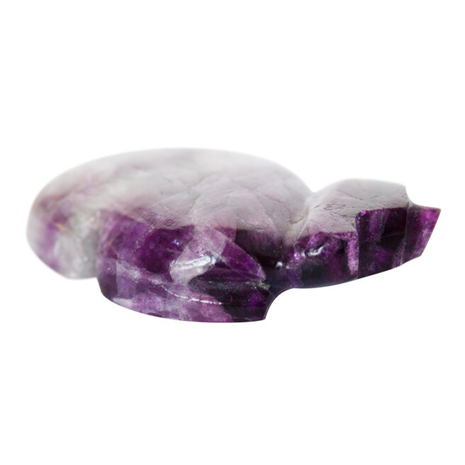 Purple Fluorite Badger Carving - Image 2
