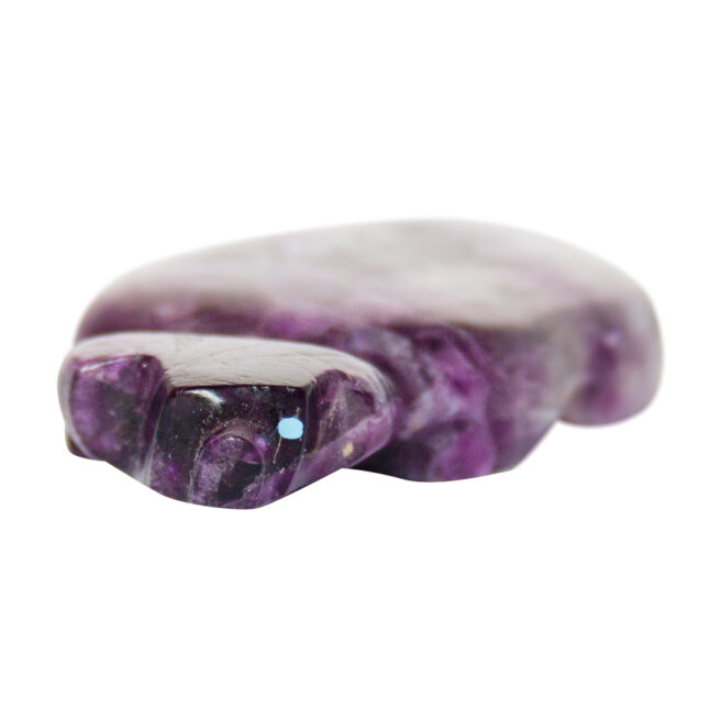 Purple Fluorite Badger Carving - Image 3