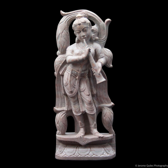 Soapstone Krishna Statue