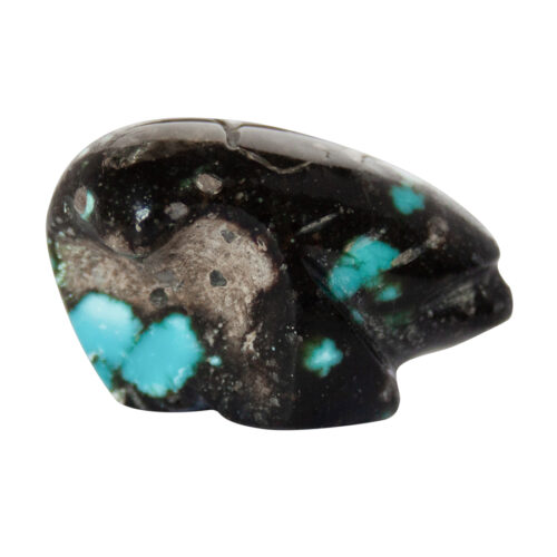Turquoise Zuni Mole Carving