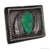 Boucle de Ceinture Vintage Turquoise Verte – Image 2
