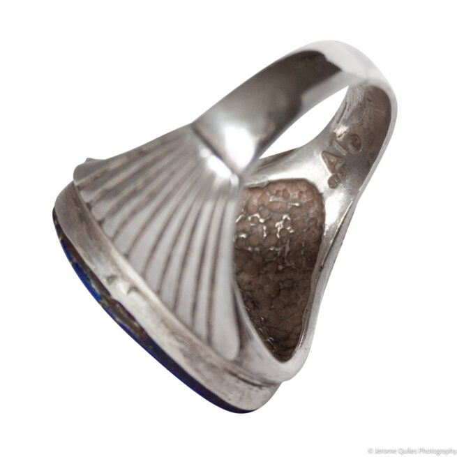 Lapis Opal Zuni Ring - Image 6