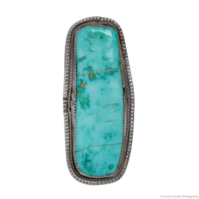 Large Rectangular Turquoise Ring