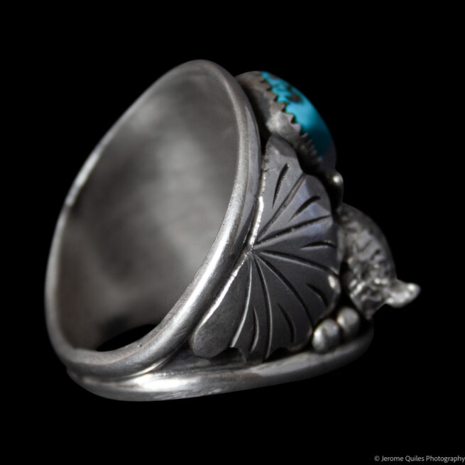 Navajo Buffalo Ring - Image 5