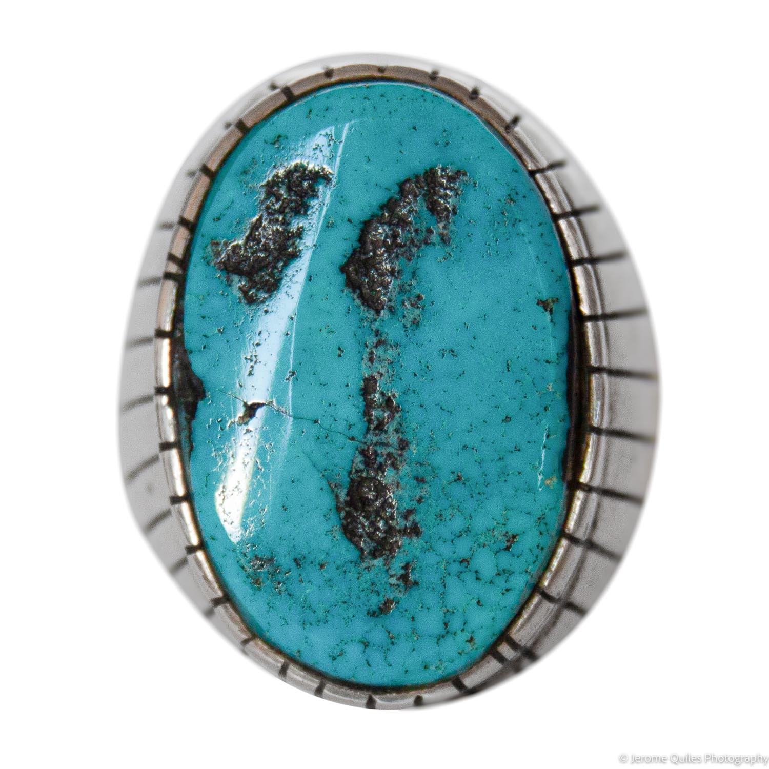 Sterling Silver Turquoise Ring for Men Size 10.75, Navajo Men's Ring,  Native America Indian Jewelry