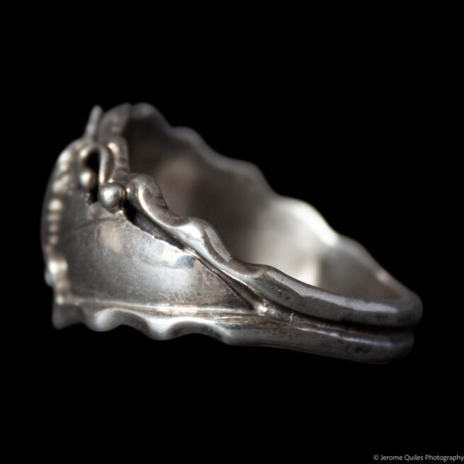Navajo Silver Eagle Ring - Image 5