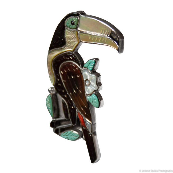 Pendentif Broche Toucan Randy Pinto – Image 3