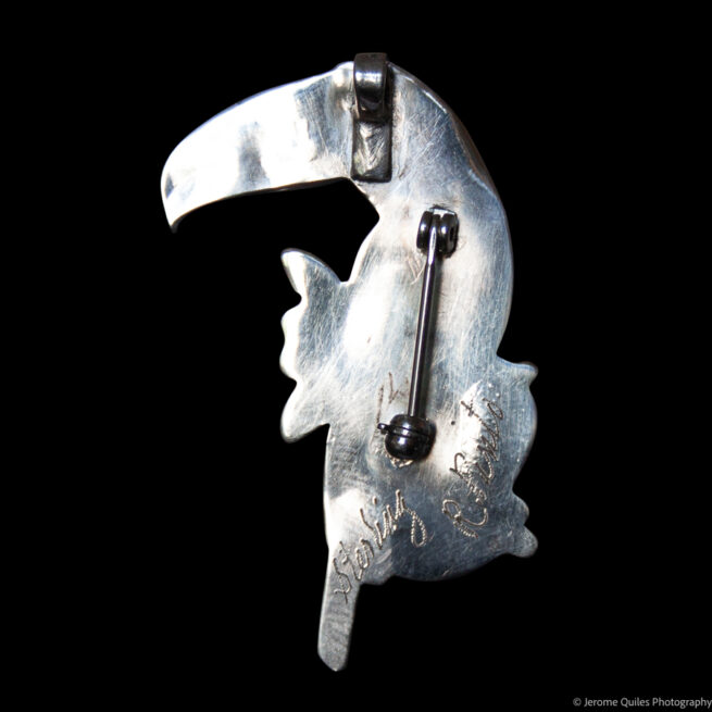 Pendentif Broche Toucan Randy Pinto – Image 4