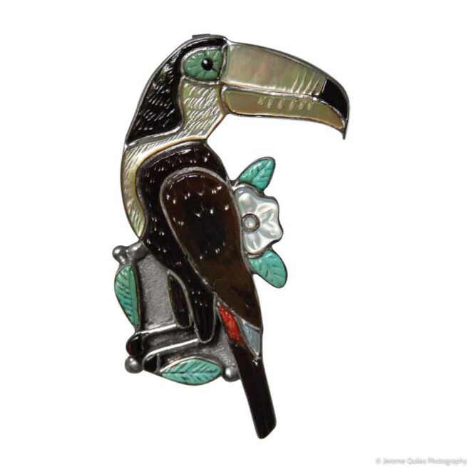 Randy Pinto Toucan Pin Pendant