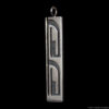 Rectangular Silver Hopi Pendant - Image 2
