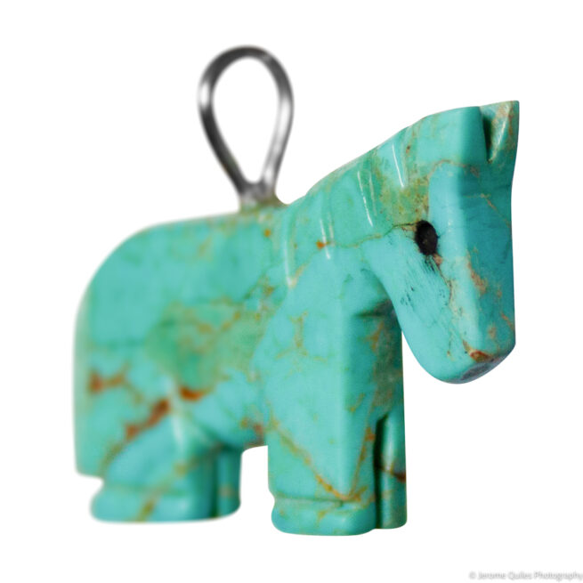 Pendentif Petit Cheval Bleu – Image 2