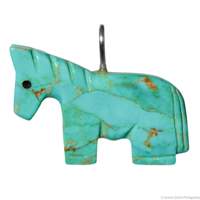 Pendentif Petit Cheval Bleu – Image 3