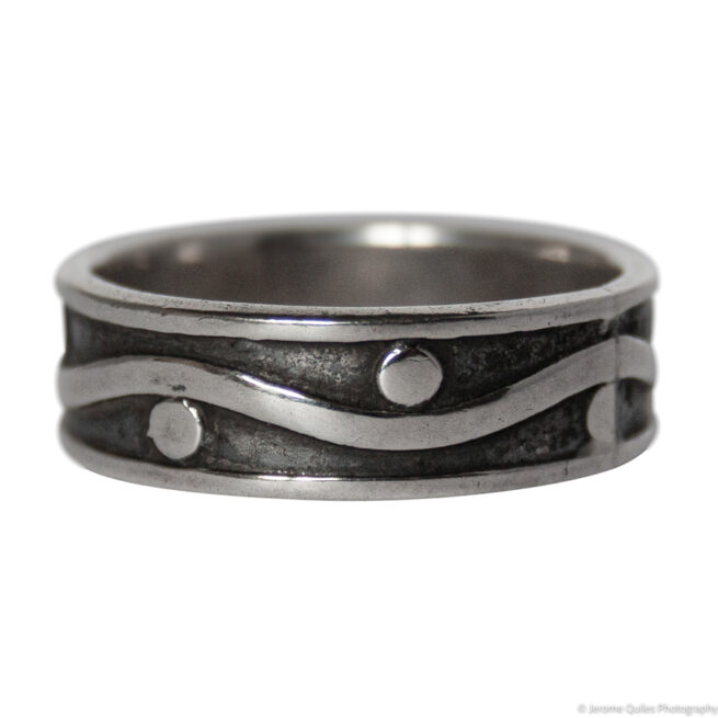 Traditional Mexican Silver Ring - Image 3