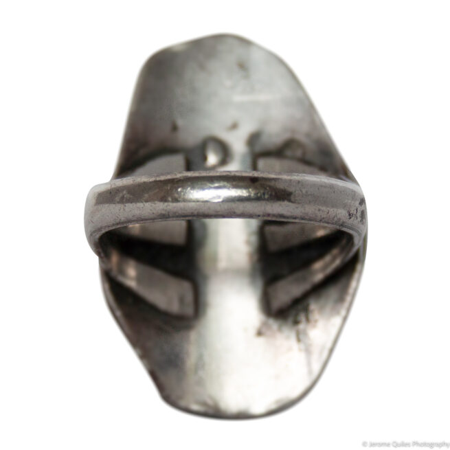 Turquoise Silver Navajo Ring - Image 5