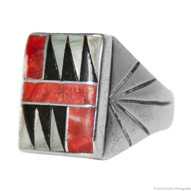 Chevalière Zuni Carrée – Image 3