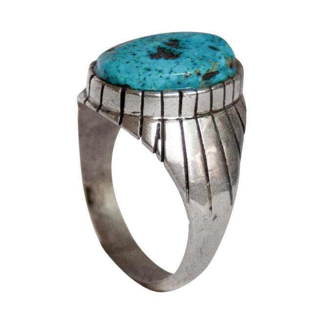 Bague Turquoise Taille Large – Image 6