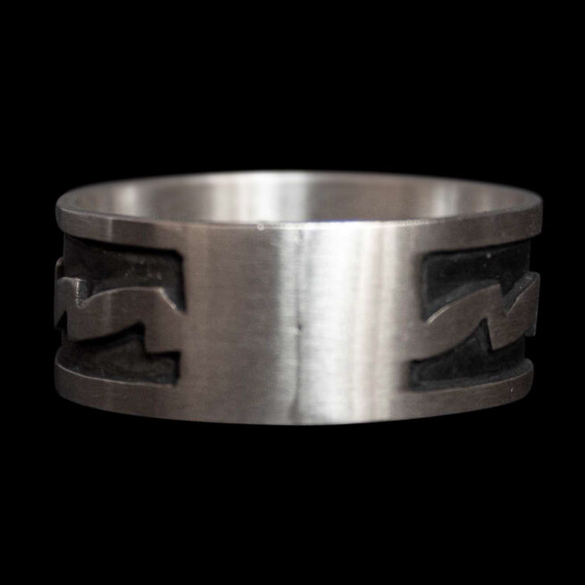 Bague Argent Éclair – Image 2