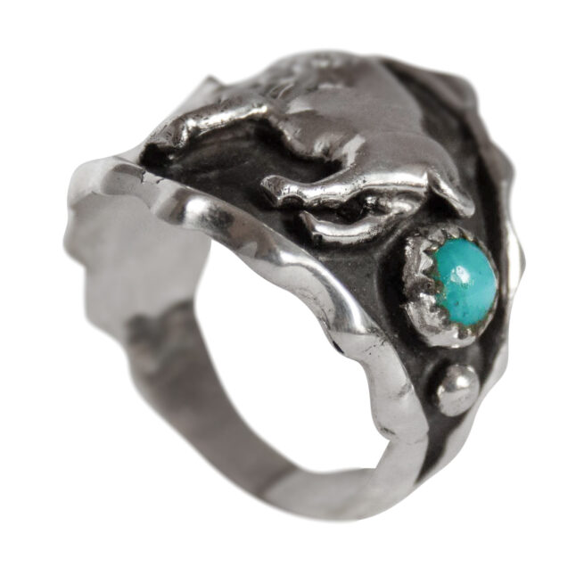 Native American Buffalo Ring - Image 5