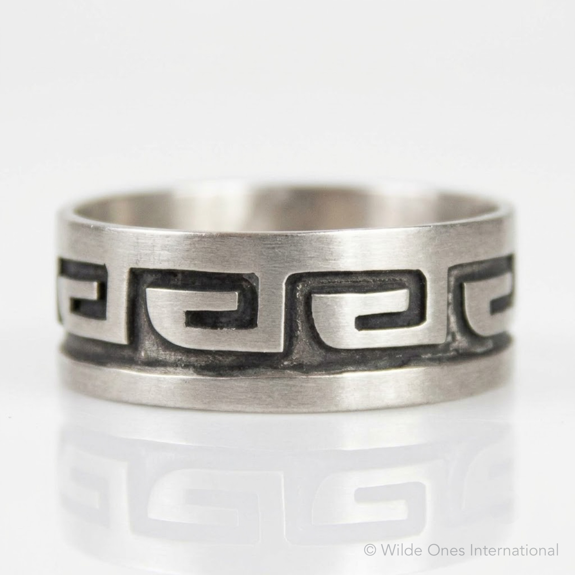 Silver Hopi Band Ring