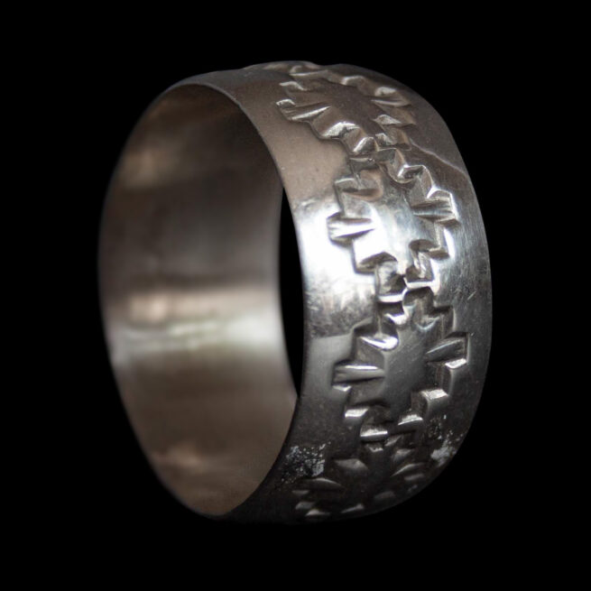 Bague Argent Étoile Sioux – Image 3