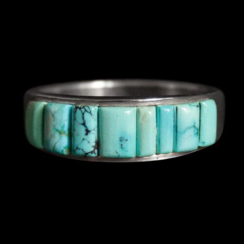 Turquoise Segment Band Ring
