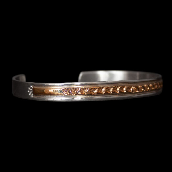 14K Gold Fill Keith James Bangle - Image 2