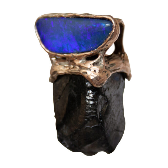 Pendentif Shungite Opale Or 9 Carats – Image 3