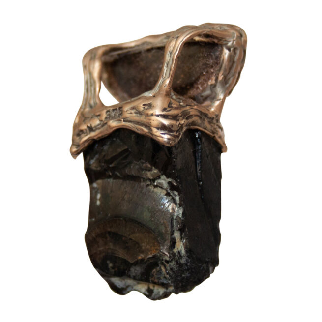 Pendentif Shungite Opale Or 9 Carats – Image 4