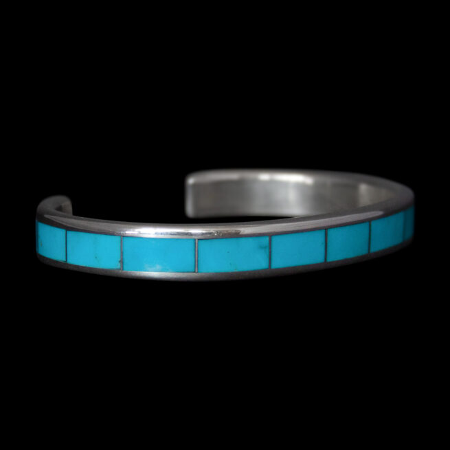 Blue Turquoise Loretto Bracelet - Image 2