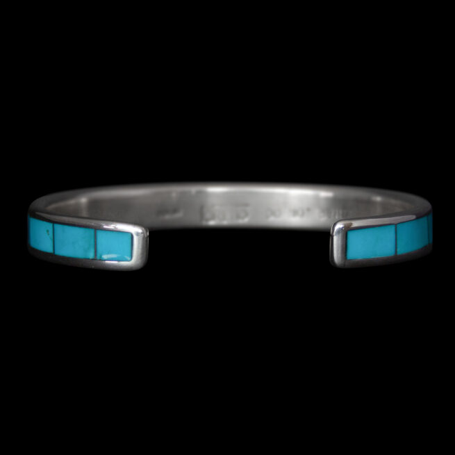 Blue Turquoise Loretto Bracelet - Image 4