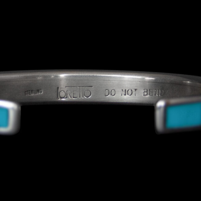 Blue Turquoise Loretto Bracelet - Image 5