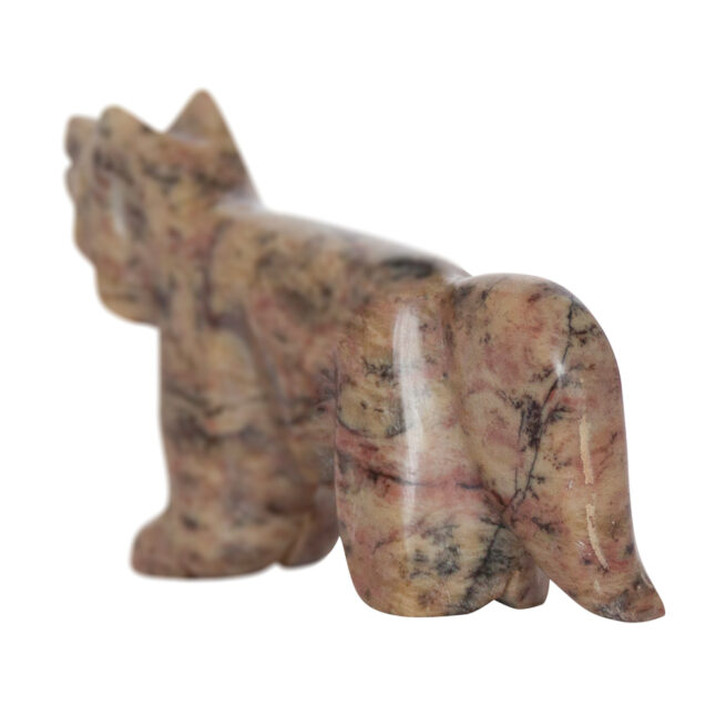Sculpture Zuni Loup Brun – Image 4