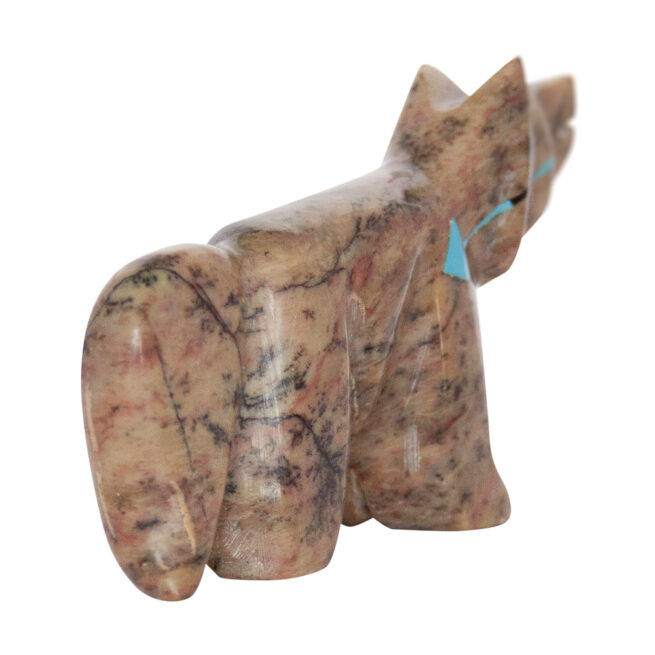 Sculpture Zuni Loup Brun – Image 5