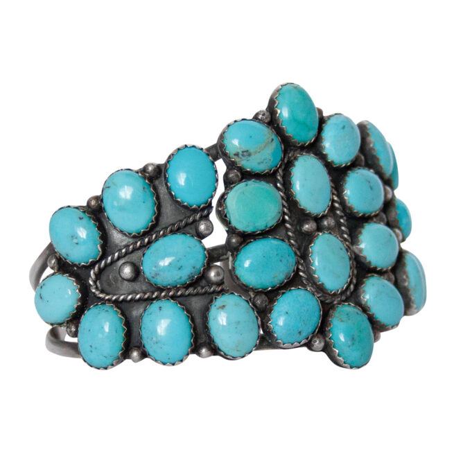 Charlene Yazzie Turquoise Bracelet - Image 2