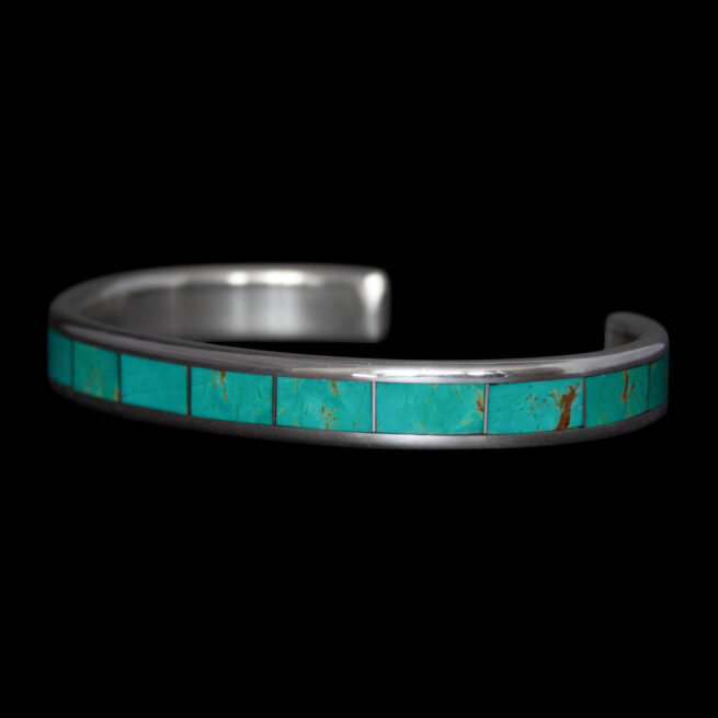 Green Turquoise Loretto Bracelet - Image 3