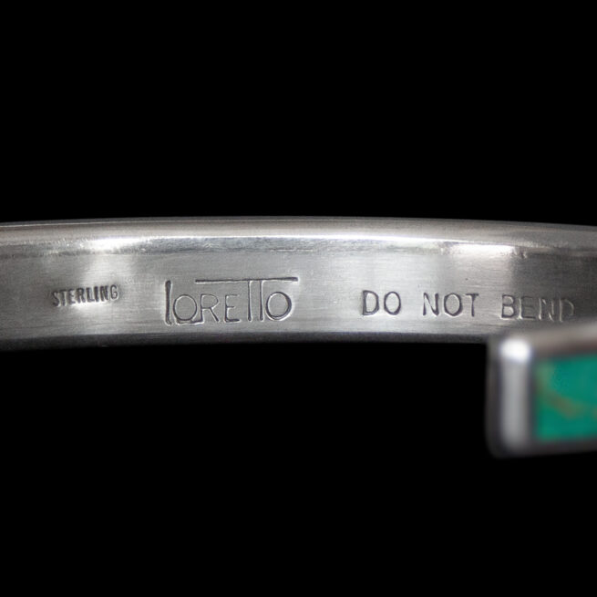 Green Turquoise Loretto Bracelet - Image 5