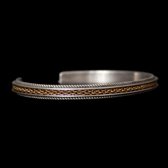 Bracelet Feuille d'Or Johnson Yazzie – Image 2
