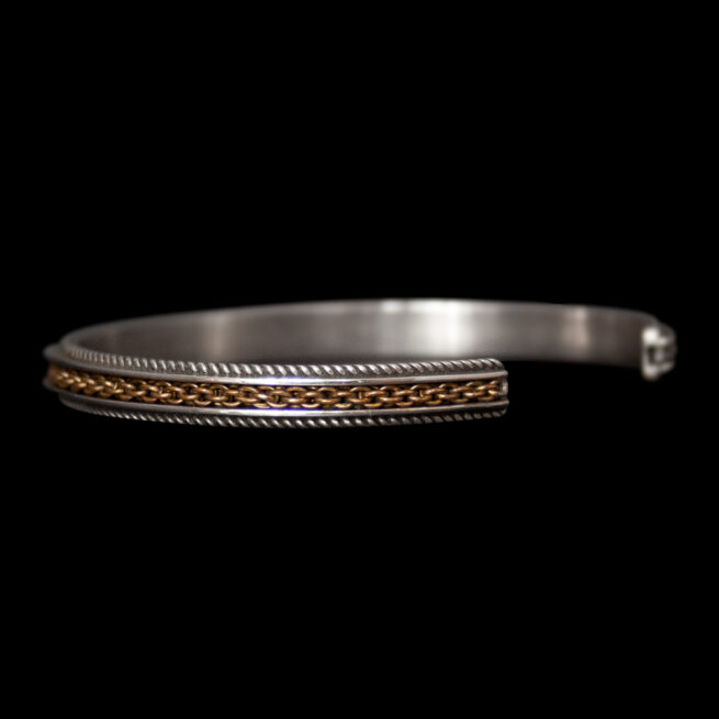 Bracelet Feuille d'Or Johnson Yazzie – Image 3