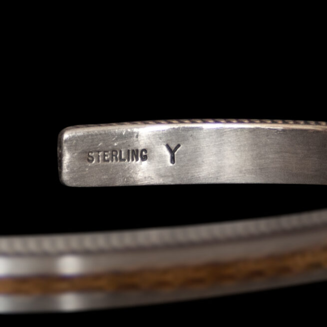 Bracelet Feuille d'Or Johnson Yazzie – Image 5