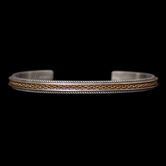 Johnson Yazzie Gold Fill Bracelet