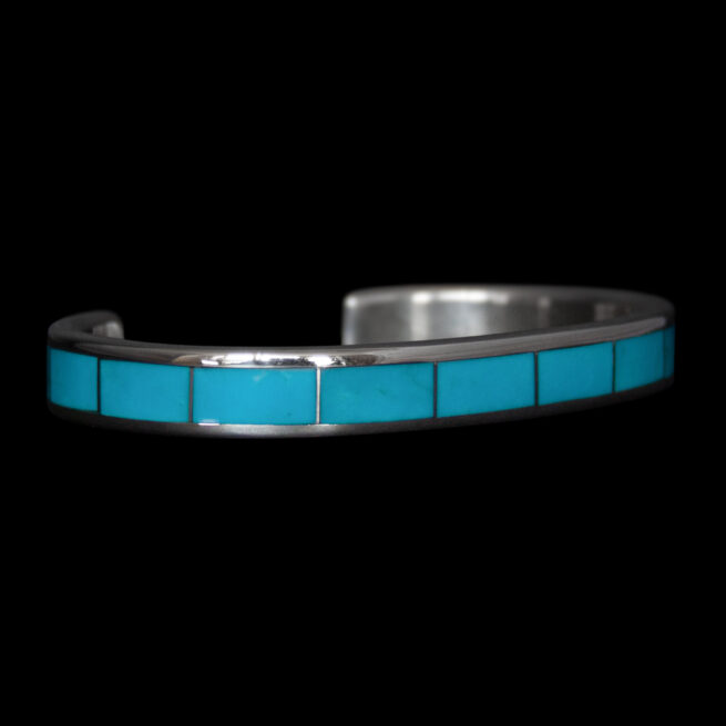 Larry Loretto Turquoise Bangle - Image 2