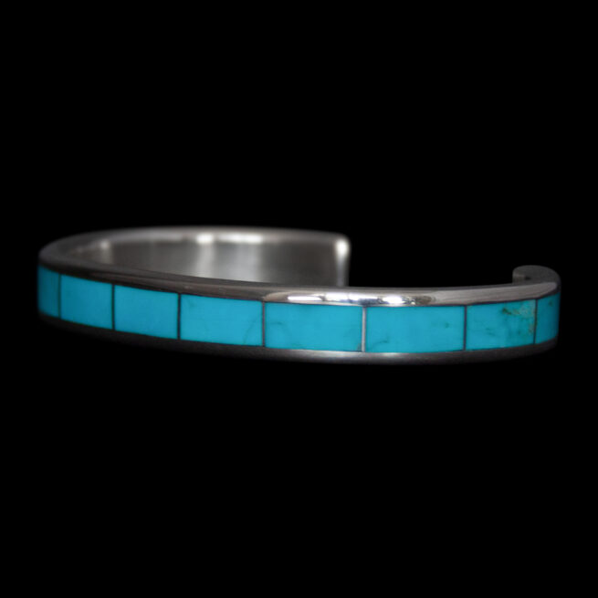Larry Loretto Turquoise Bangle - Image 3