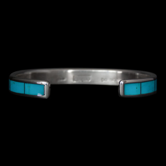 Larry Loretto Turquoise Bangle - Image 4