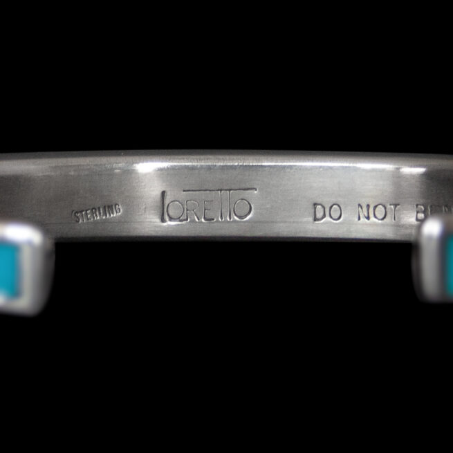 Larry Loretto Turquoise Bangle - Image 5