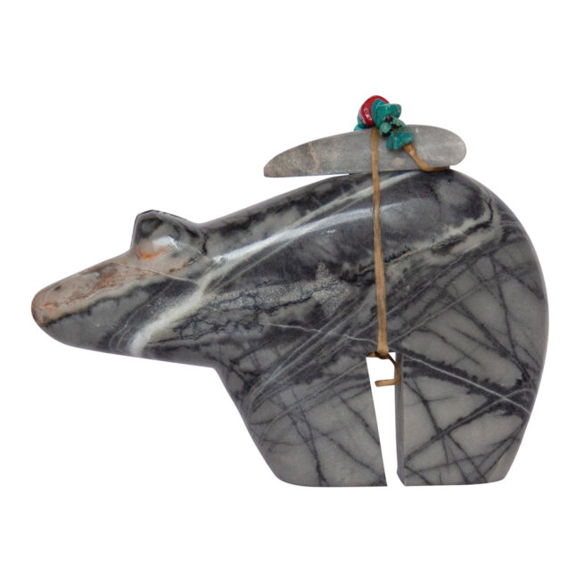Picasso Stone Bear Carving - Image 5