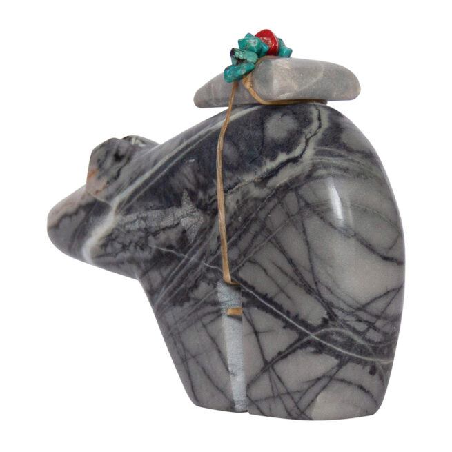 Picasso Stone Bear Carving - Image 4