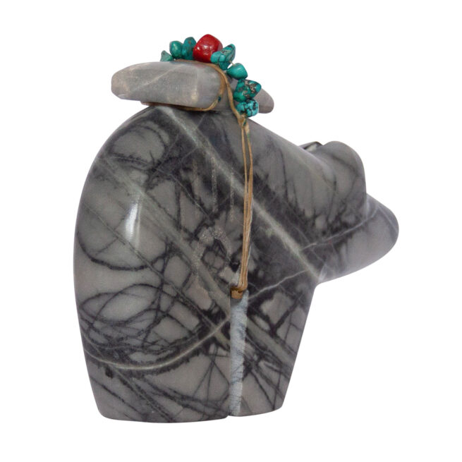 Picasso Stone Bear Carving - Image 3
